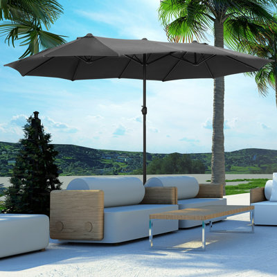 Sadie 270cm X 460cm Rectangular Cantilever Parasol