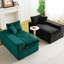 Élégante couleur - Bloc de velours tortue pour un décor confortable, arrangement flexible, petits appartements ergonomiques, confortables et multifonctionnels, structure, entretien facile