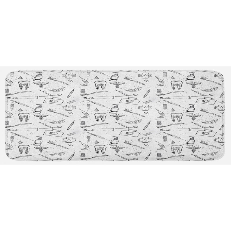 Tapis de cuisine Doodle