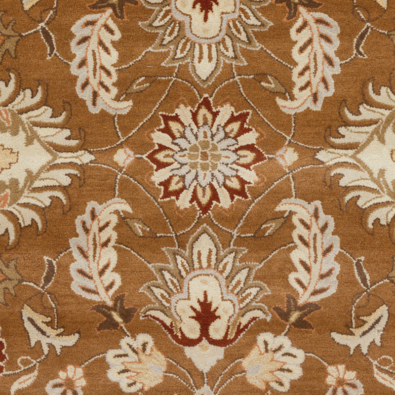 Arnedra Wool Floral Indoor Rug, Rectangle 12' x 15'