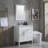 Meuble-lavabo simple 32 po avec miroir et lavabo