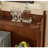 Classic Oak Solid Wood Large Capacity Sideboard