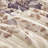 Taupe King Bed With Floral Comforter & Sheets - , Quick-Drying Fabric Flame Retardant