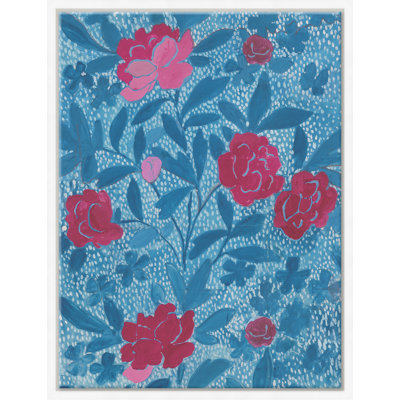 Floral Blue (Var. 2) Painting by Paule Marrot