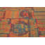 Tapis rétro rétro de style Mid-Century moderne scandinave coloré