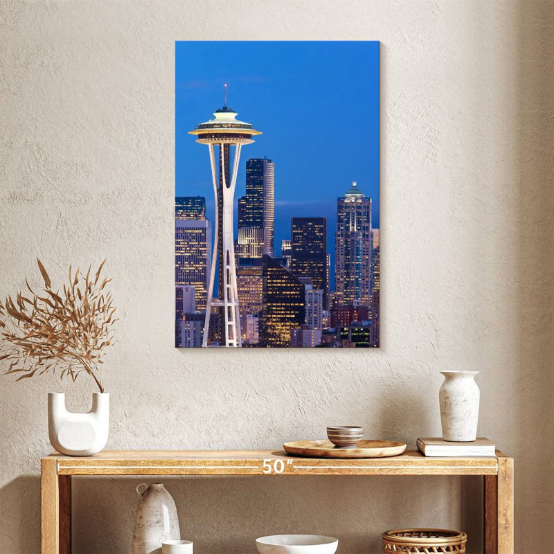 Seattle Observatory Tower, 36" H x 24" W