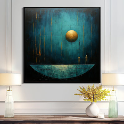 Abstract Lunar Dream - Space Landscapes Wall Art