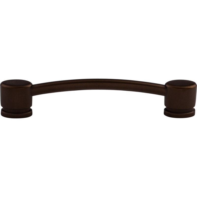 Oval Thin 5" Center to Center Arch Pull, Oiled Rubbed Bronze