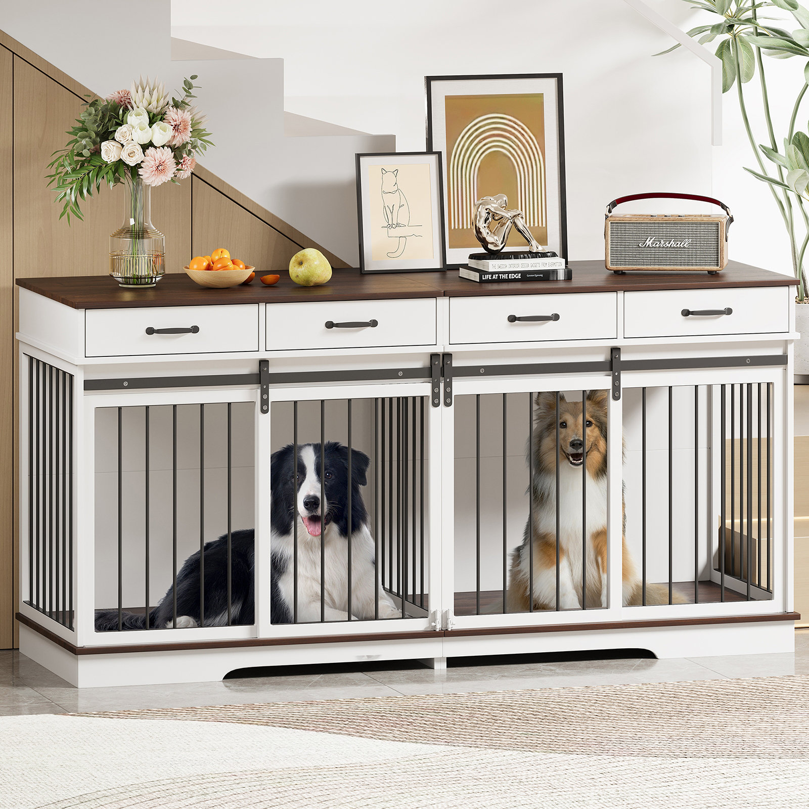 Extra Large Dog Crate Frames With Dividers