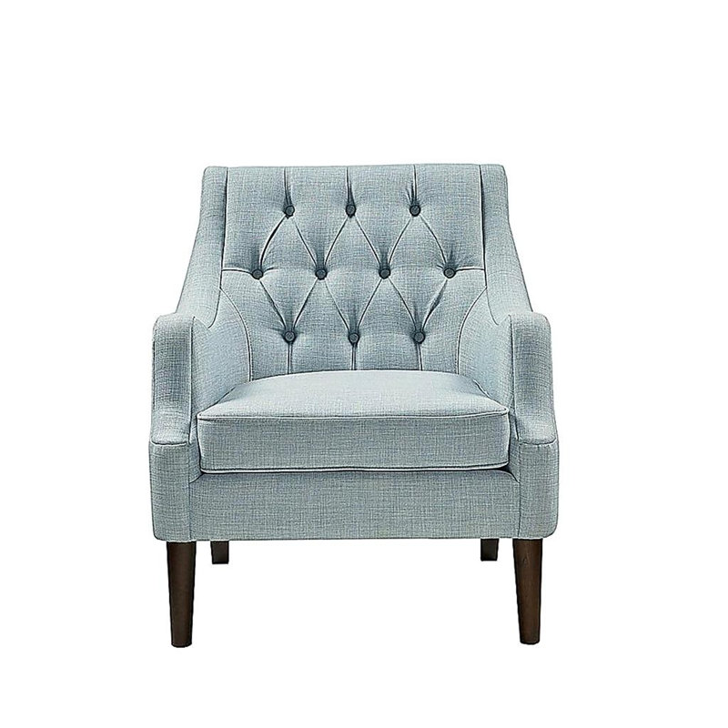 Fauteuil d'appoint capitonné