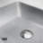 Duomo Gothic 18" L x 13" W x 4" H Gray Handmade Rectangular Vessel Bathroom Sink