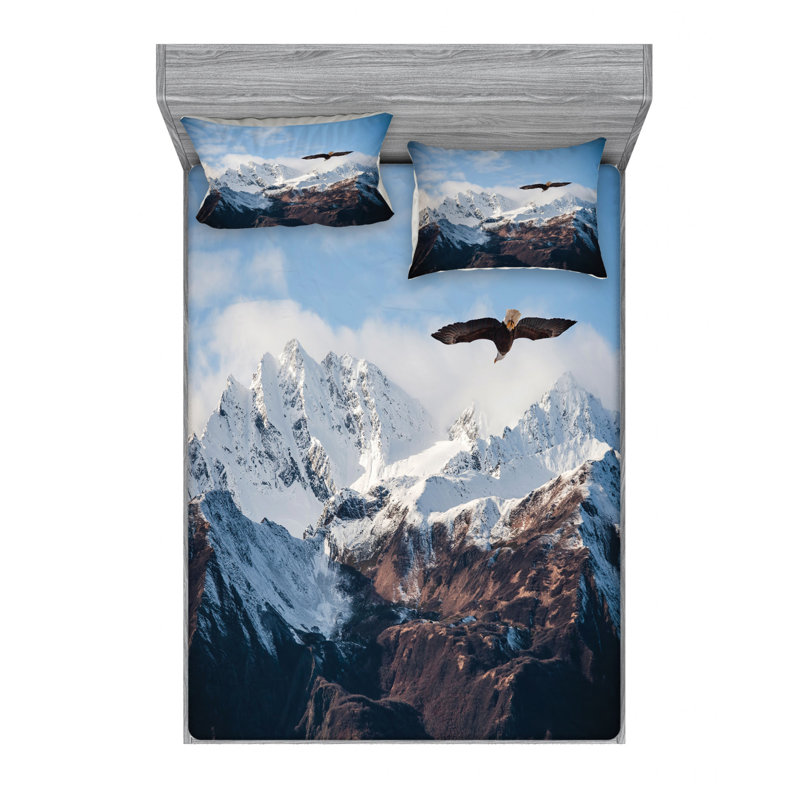 Microfiber Sheet Set, Full Sheet Set with Fitted Sheet