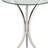 Aliaksandra Glass Top End Table
