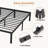 Lutherville 4inch Tri-fold Foam Mattress With No, Under Bed Storage, Comfortable Sleep Solution, Suitable For Apartment-185667795