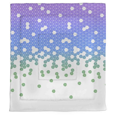 Katelyn Elizabeth Coastal Polyester Dots Comforter
