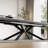Cerinle 78.74'' To 110.24'' Extendable Rectangular Sintered Stone Dining Table For 10-12-468004970