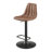Crixus Swivel Upholstered Adjustable Height Counter Stool-259509191