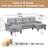 Laith Upholstered U-Shaped Sectional Symmetrical-1997581957