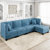 Audrye 116.5" Upholstered Modular Sectional