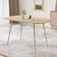 Table de salle à manger moderne avec pieds en métal-108896933-107402647