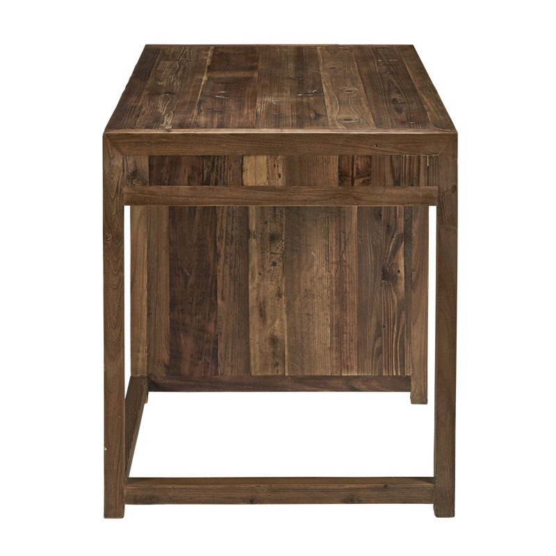 Alcena Solid Wood Writing Desk