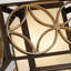 Sayer Fabric Flush Mount