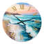 Horloge murale nautique et côtière pastel-73146746