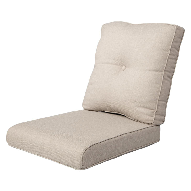 Coussin de siège / dossier d'extérieur Schutt, Beige, 1 coussin de siège / dossier