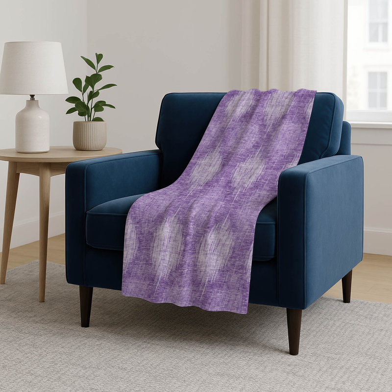 Jeté Sherpa ASB849 Addison, Prune