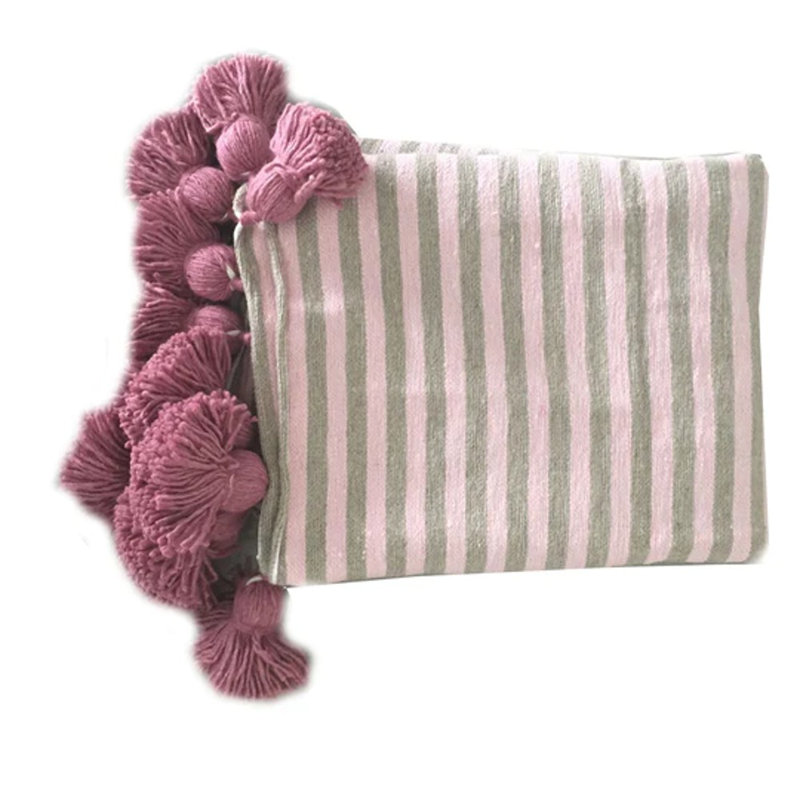 Housse de coussin IRIS THROW, Mauve