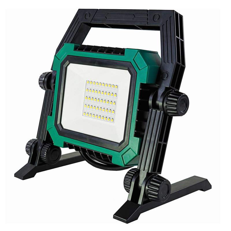 Portable Led Work Light, 3200 Lumen, 5000K Daylight Led 