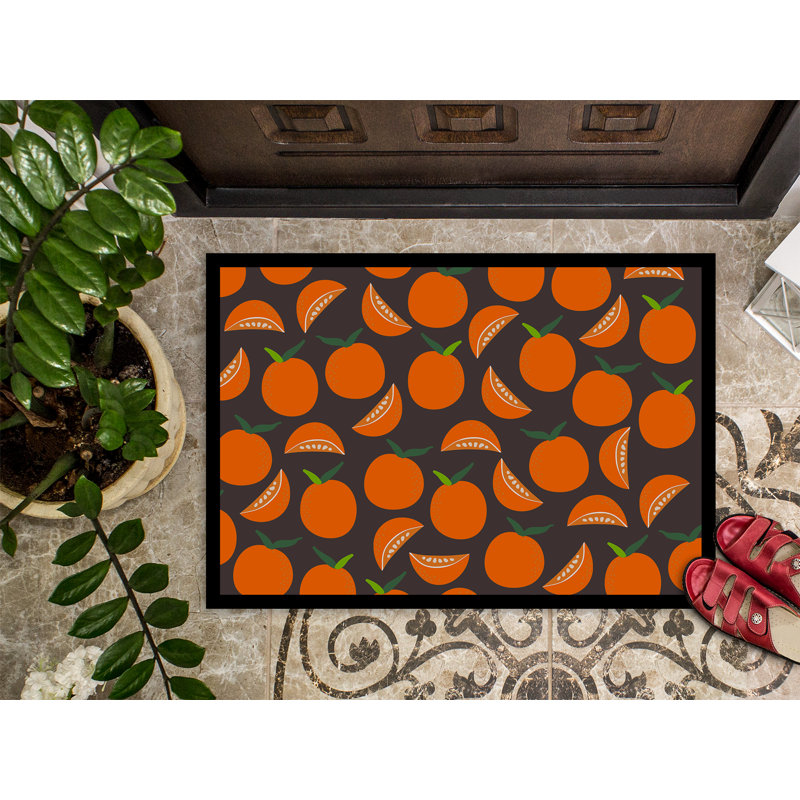 Tapis de porte antidérapant Amos, l 24 po x L 36 po