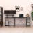 Ivanno Modular L-Shaped Stainless Steel Computer Desk-919215990
