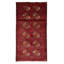 Tapis rouge Royal Baluch 3 pi 3 po x 6 pi 2 po