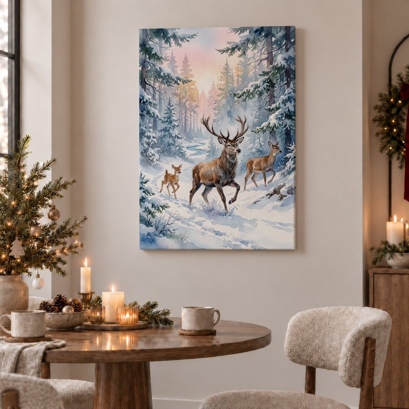 Art mural sur toile Brown, H 24 po x l 16 po