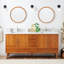 72" Novak Double Bathroom Vanity Set with Rectangular Undermount Sinks-79111950-79111948-79111946