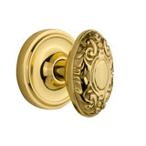 Classic Rosette with Victorian Door Knob