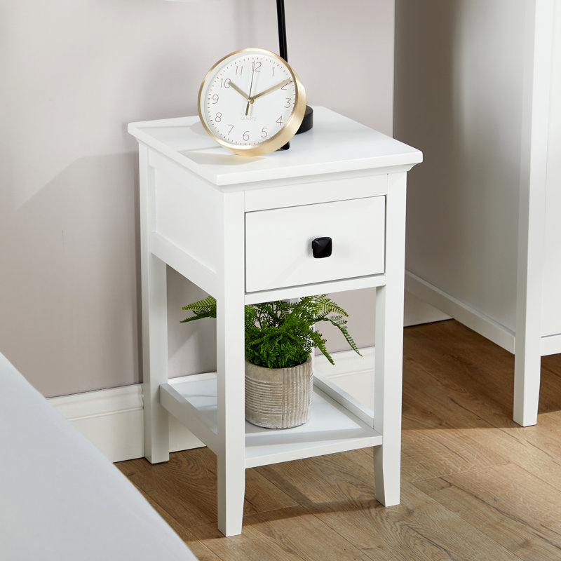 Alexandrina 1 Drawer 32cm W Bedside Table