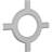 Inner Circle Intersection for 5" Traditional Coffered Ceiling System