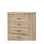 Commode 5 tiroirs en bois Mel-319269270