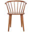 Baek 45cm Solid Spindle Back Arm Chair-132421088