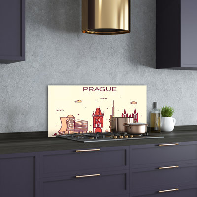 50cm W x 100cm L Glass Peel and Stick Panel