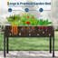Metal Raised Garden Bed-122056731