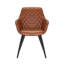 Faux Leather Armchair-1036723423