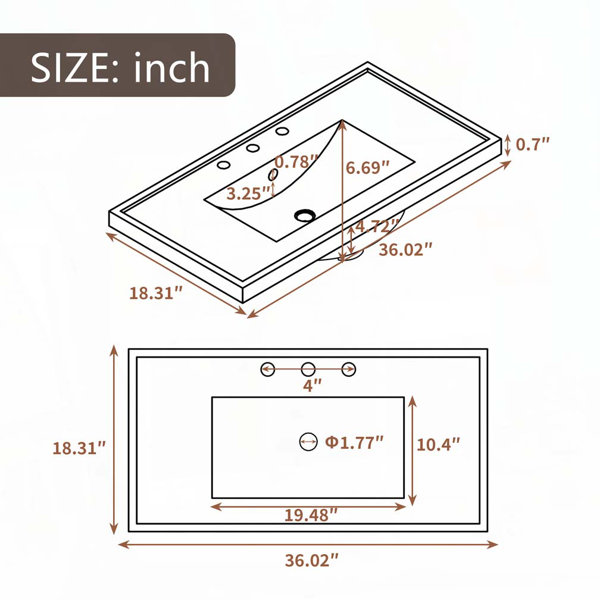 Dimensions du produit