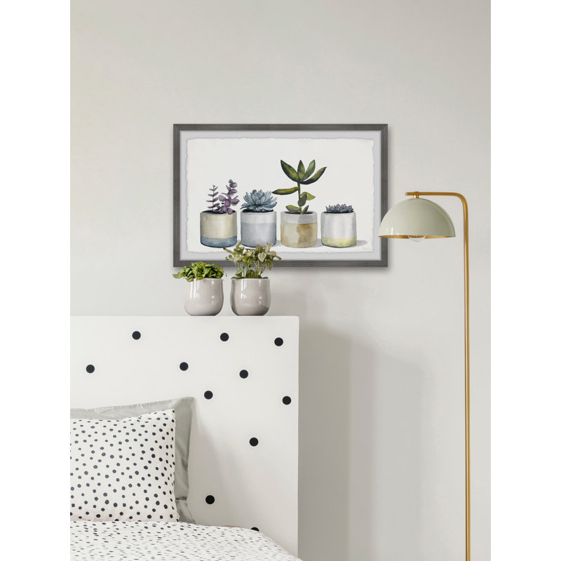 Dessert Plants by Parvez Taj - Single Picture Frame Painting, 61cm H x 91cm W
