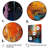 Orange Teal Cubist Fusion - Cubism Canvas Art-169331645-169331617