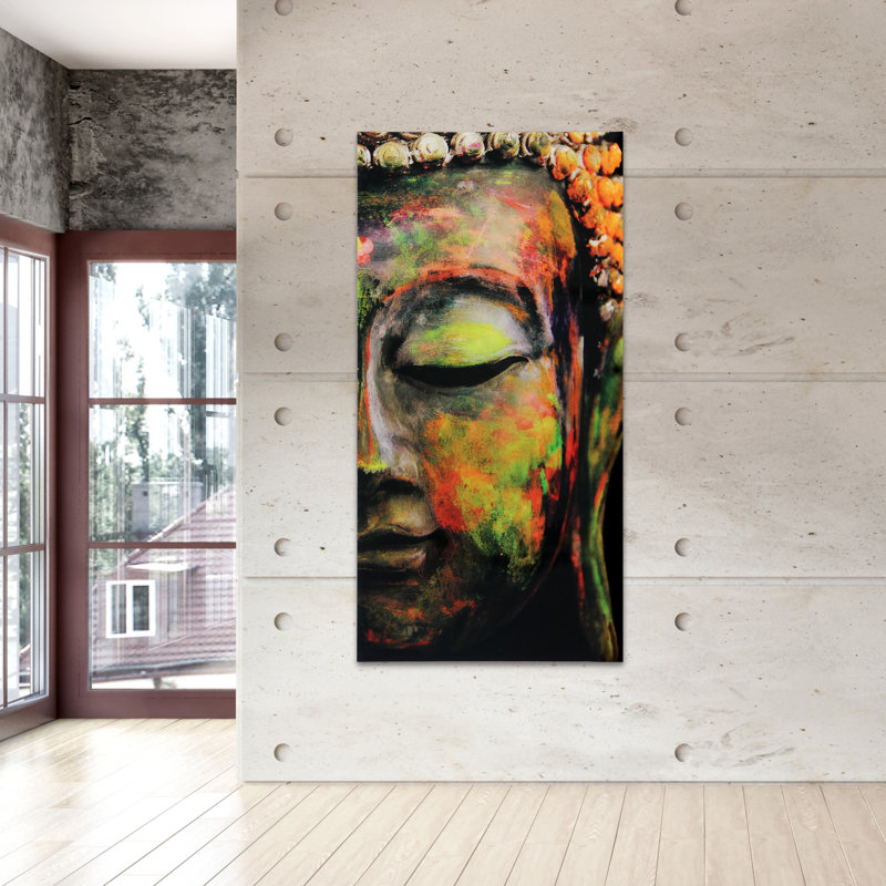 Bouddha - impression sans cadre sur verre
