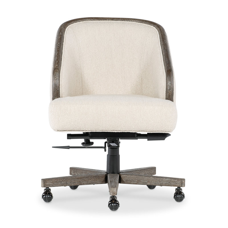 Paloma Executive Swivel Tilt Chair, Cream/Brown, Mink