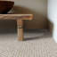 Carreau de mosaïque de plancher et de mur en porcelaine matte 11 po x 13 po Calico